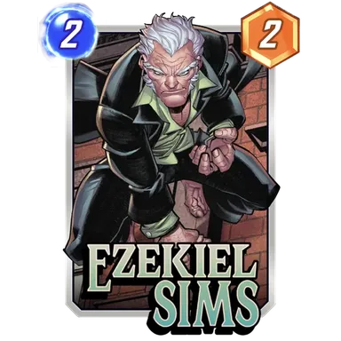 Ezekiel Sims MARVEL SNAP card art