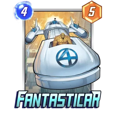 Fantasticar MARVEL SNAP card art