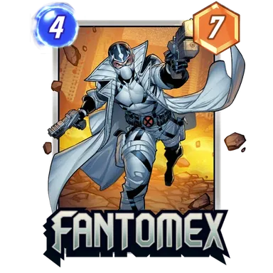 Fantomex MARVEL SNAP card art