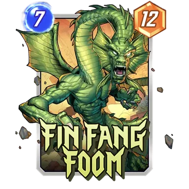 Fin Fang Foom MARVEL SNAP card art