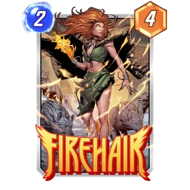 Firehair card art