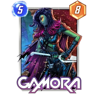 Gamora MARVEL SNAP card art
