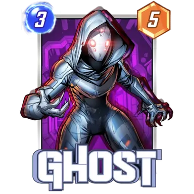 Ghost MARVEL SNAP card art