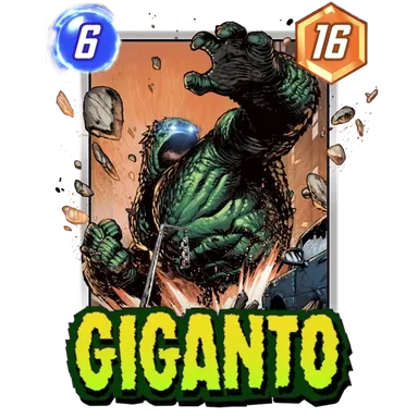 Giganto MARVEL SNAP card art