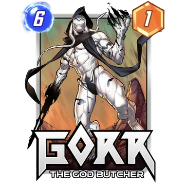 Gorr the God Butcher MARVEL SNAP card art
