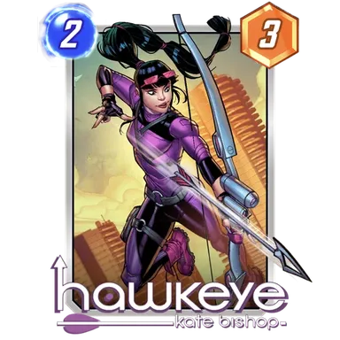 Hawkeye Kate Bishop MARVEL SNAP card art