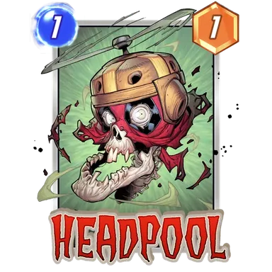 Headpool MARVEL SNAP card art