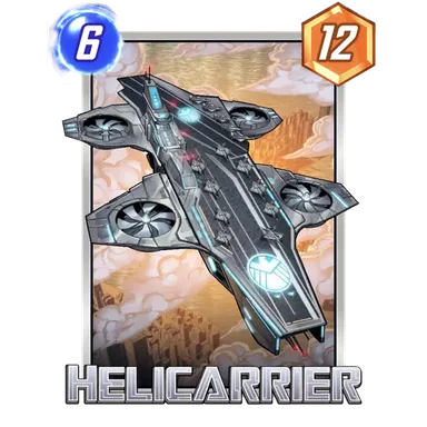 Helicarrier MARVEL SNAP card art