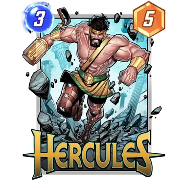 Hercules MARVEL SNAP card art