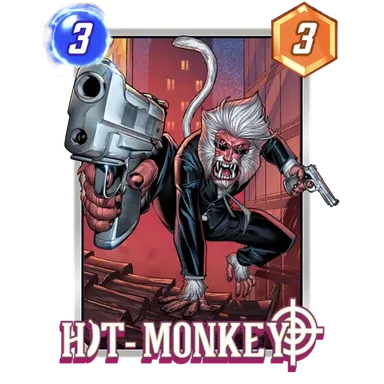 Hit-Monkey MARVEL SNAP card art