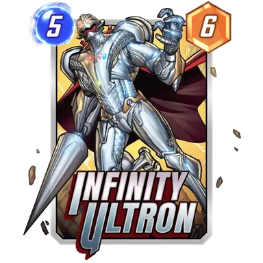 Infinity Ultron MARVEL SNAP card art