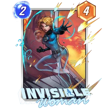 Invisible Woman MARVEL SNAP card art