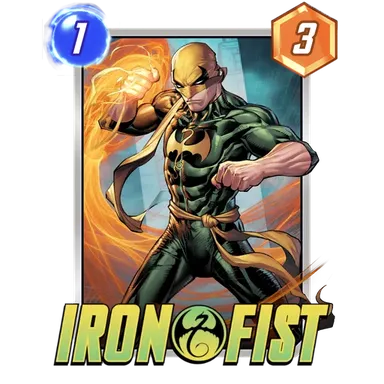 Iron Fist MARVEL SNAP card art