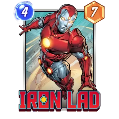 Iron Lad MARVEL SNAP card art