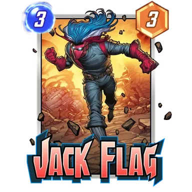 Jack Flag MARVEL SNAP card art