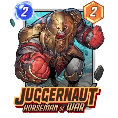 Juggernaut Horseman of War MARVEL SNAP card art