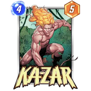 Ka-Zar MARVEL SNAP card art