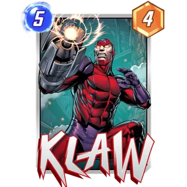 Klaw MARVEL SNAP card art