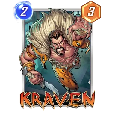 Kraven MARVEL SNAP card art