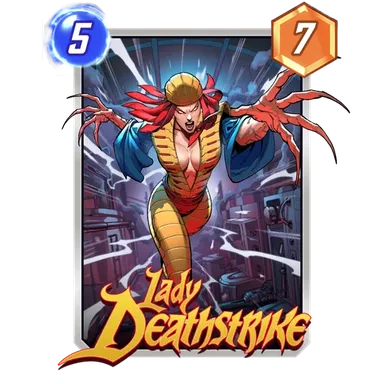 Lady Deathstrike MARVEL SNAP card art