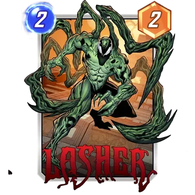Lasher MARVEL SNAP card art