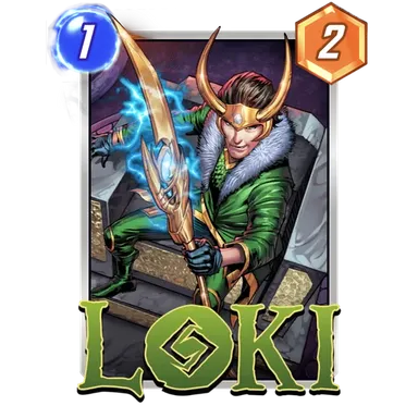 Loki MARVEL SNAP card art