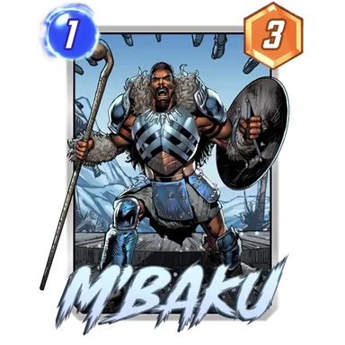 M'Baku MARVEL SNAP card art