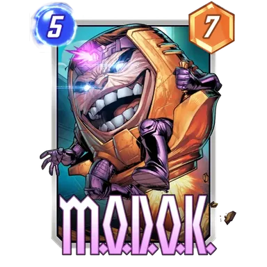 M.O.D.O.K. MARVEL SNAP card art