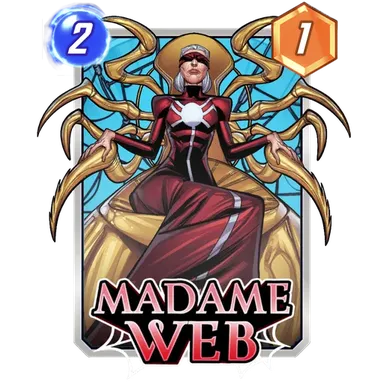 Madame Web card art