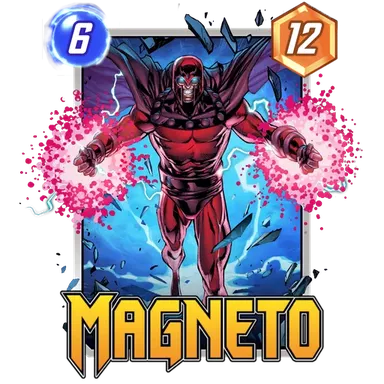Magneto MARVEL SNAP card art