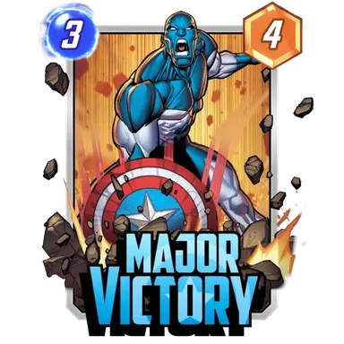 Major Victory MARVEL SNAP card art