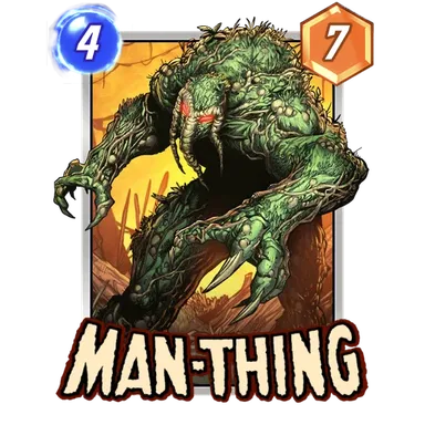 Man-Thing MARVEL SNAP card art