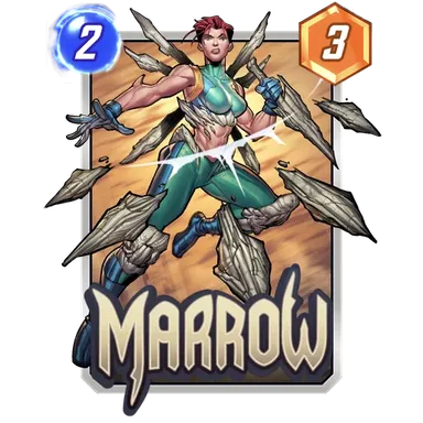 Marrow MARVEL SNAP card art