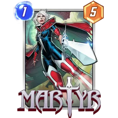 Martyr MARVEL SNAP card art