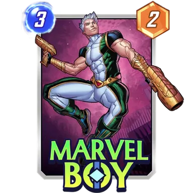 Marvel Boy card art