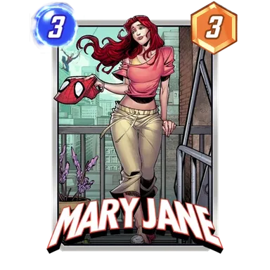 Mary Jane card art