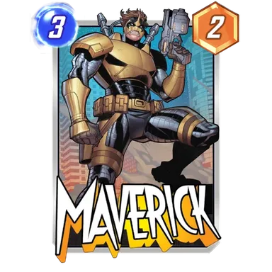Maverick MARVEL SNAP card art