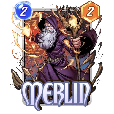 Merlin MARVEL SNAP card art