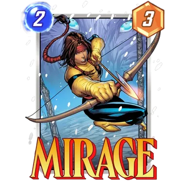Mirage MARVEL SNAP card art