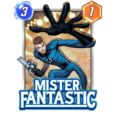 Mister Fantastic MARVEL SNAP card art