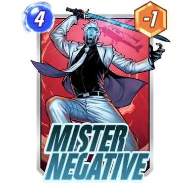Mister Negative MARVEL SNAP card art