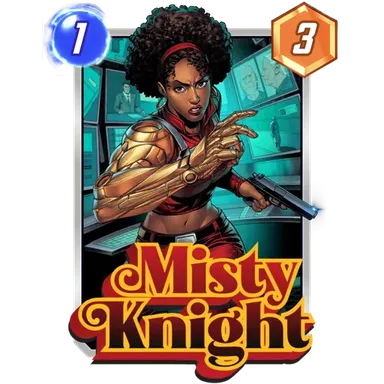 Misty Knight card art