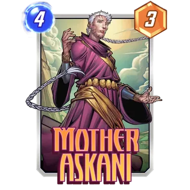 Mother Askani MARVEL SNAP card art