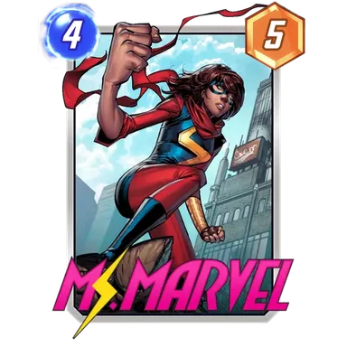 Ms. Marvel MARVEL SNAP card art