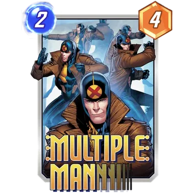 Multiple Man MARVEL SNAP card art