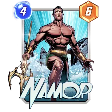 Namor MARVEL SNAP card art
