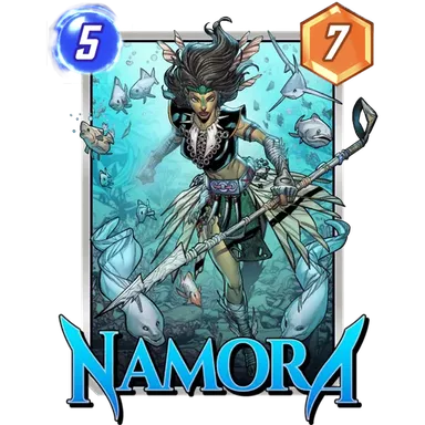 Namora MARVEL SNAP card art