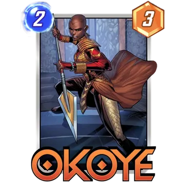 Okoye MARVEL SNAP card art