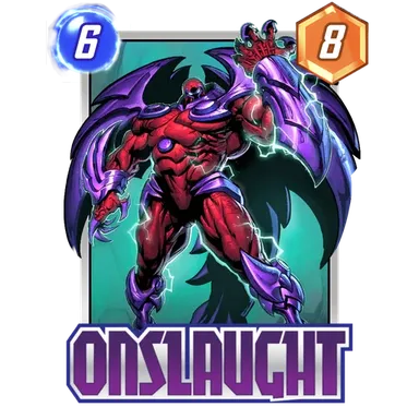 Onslaught MARVEL SNAP card art