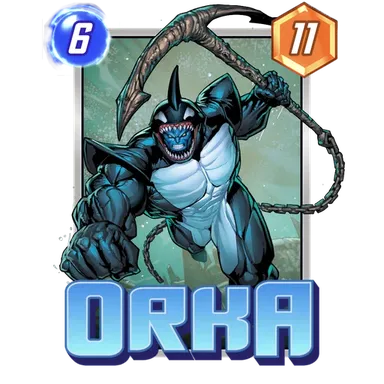 Orka MARVEL SNAP card art